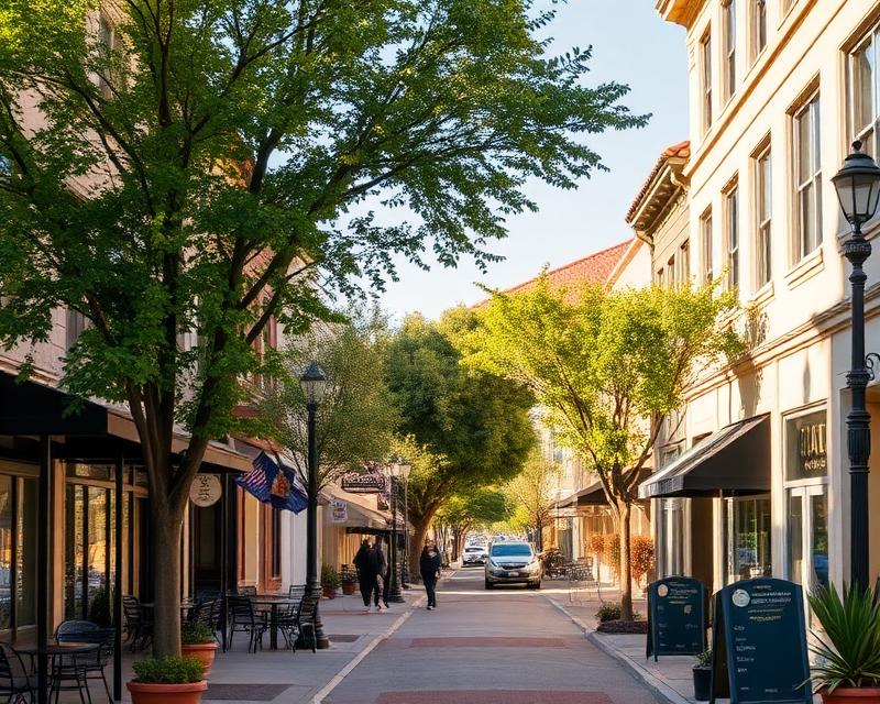 Mountain View, California neighborhood view